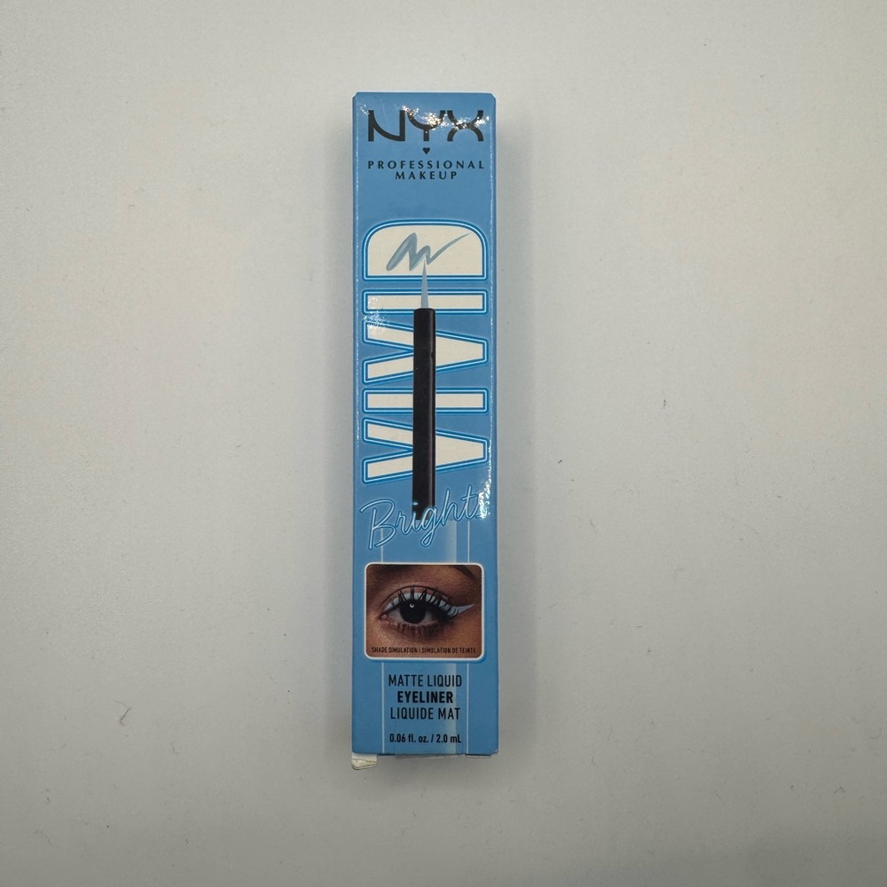 5/$25 💸 NYX Vivid Matte Liquid Eyeliner in Blue